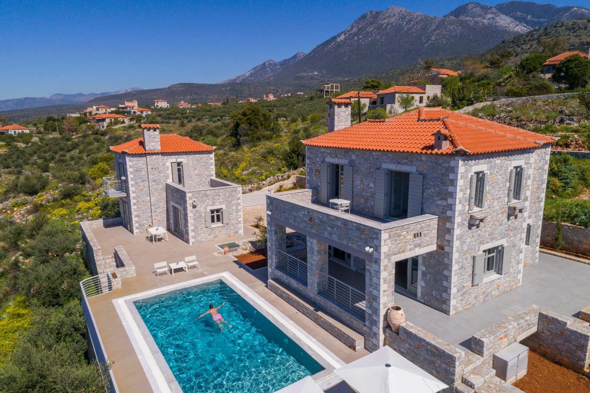 Asanti Villas Neochori  エクステリア 写真